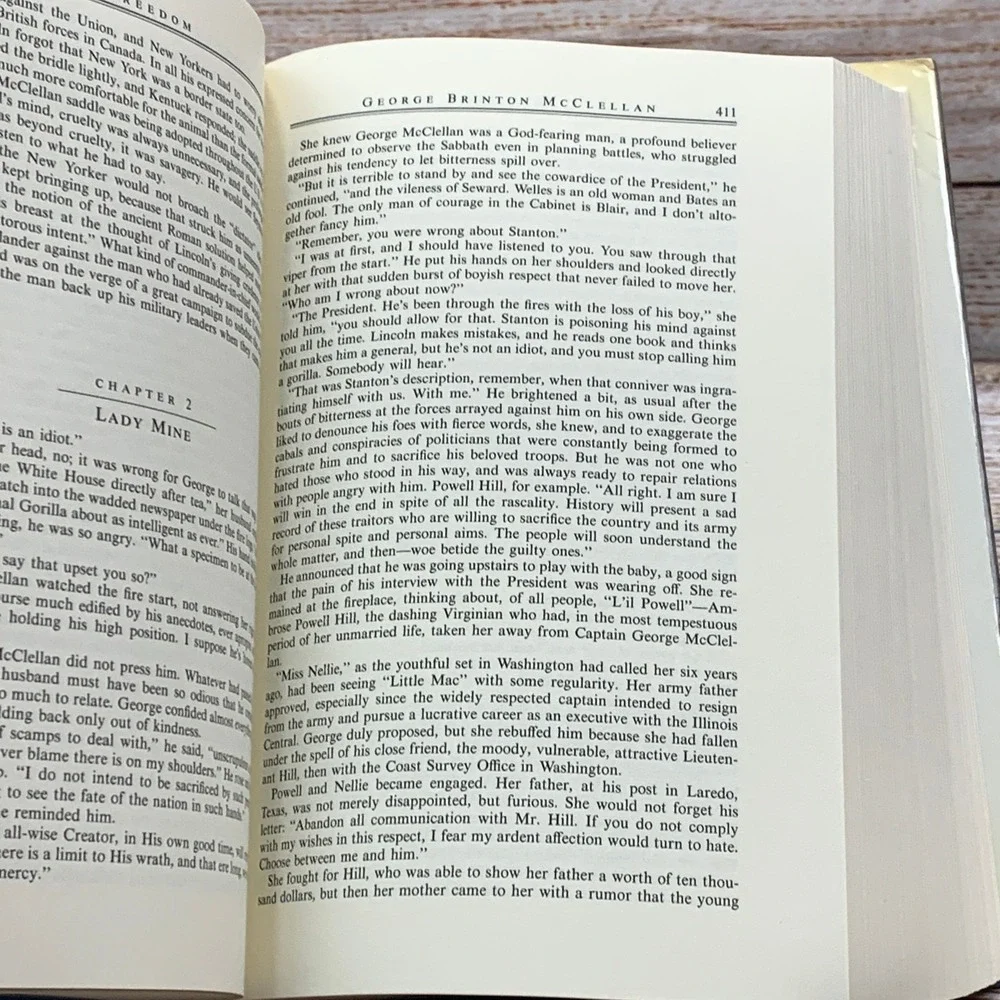 Freedom A‎ Novel of Abraham Lincoln & the Civil War Safire First Edition 1987